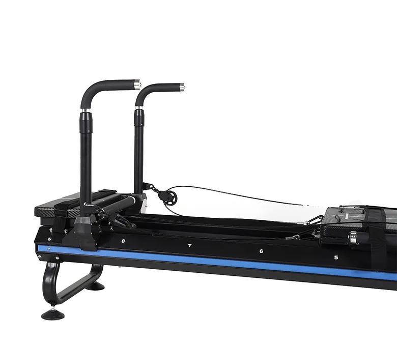 Vasblå stor pilates reformatorutrustning