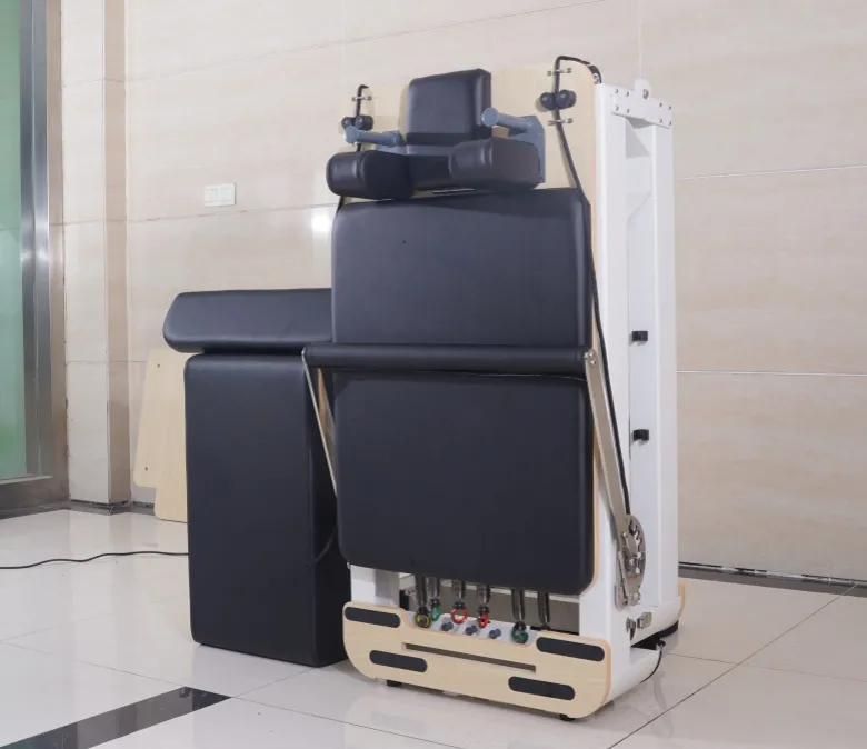 Vit aluminium vikbar pilates reformator till salu