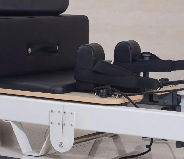 Vit aluminium vikbar pilates reformator till salu