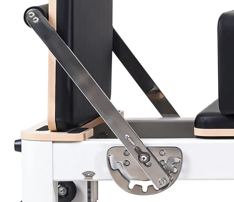 Vit Aluminium Hopfällbar Pilates Reformer Till Salu