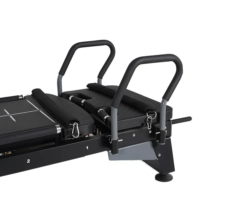 Multifunktionell Pilates Large Reformer Machine med förvaringslåda