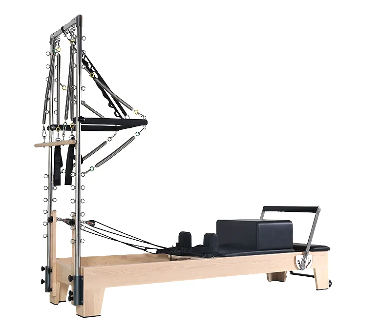 Studio Pilates Maple Reformer Med Halv Trapets