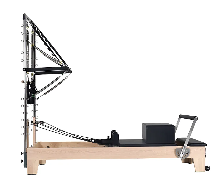 Studio Pilates Maple Reformer Med Halv Trapets