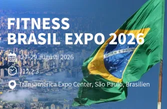 Wavar ställer ut på FITNESS BRASIL EXPO 2026 i São Paulo | Besök oss på monter J12.2.3