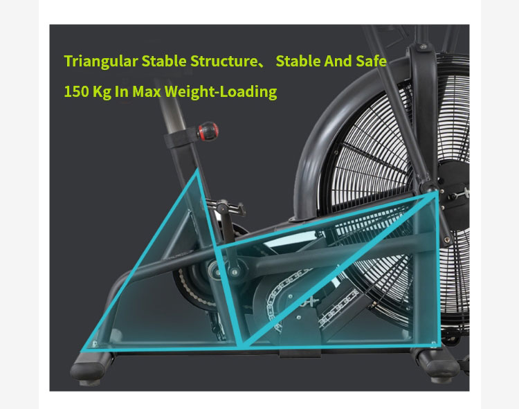 Hushållets aerob fitness vindmotståndscykel