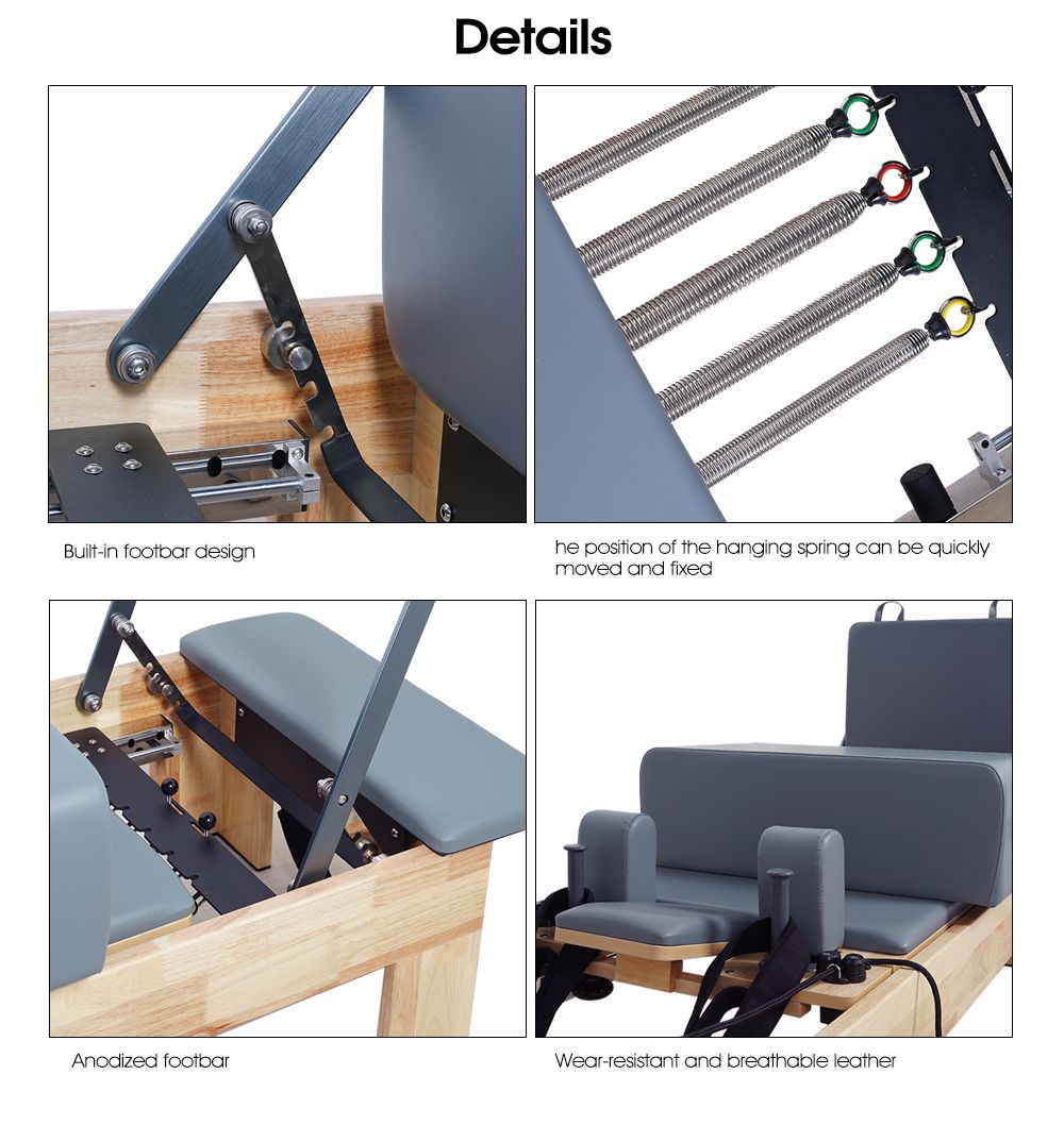 Wavar Pilates Oak Reformator Machine