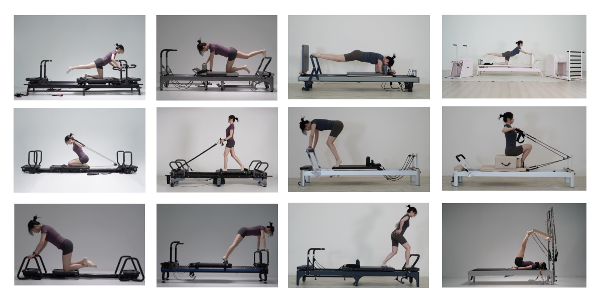 Multifunktionell stor pilates reformatormaskin Multifunktionell stor pilates reformatormaskin