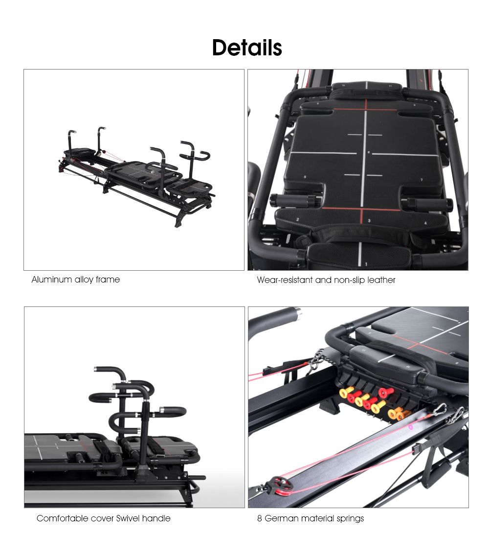 Populära stora Pilates reformatormaskiner i Kina Populära stora Pilates reformatormaskiner i Kina