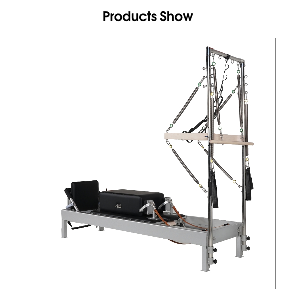 Klassisk pilates reformator med tornet