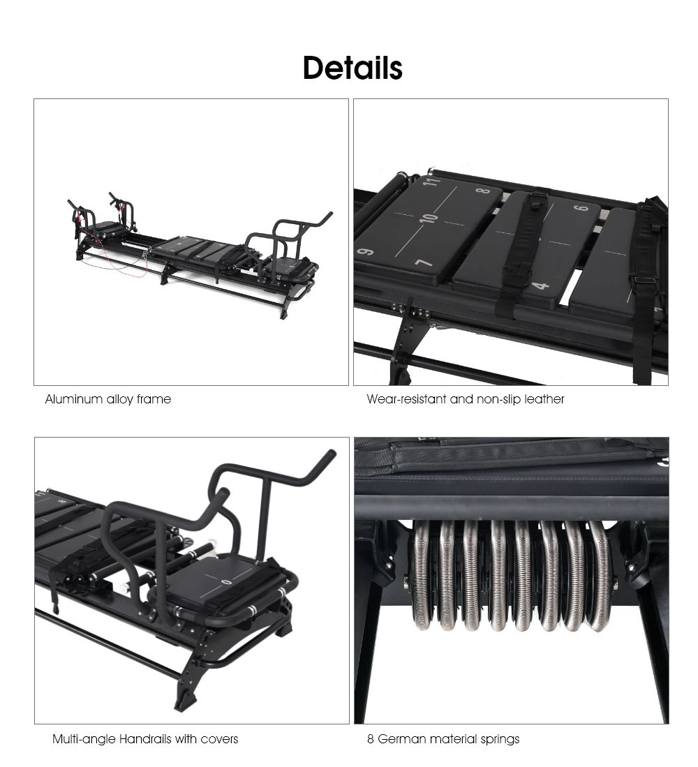 Professionell stor pro pilates reformatorutrustning