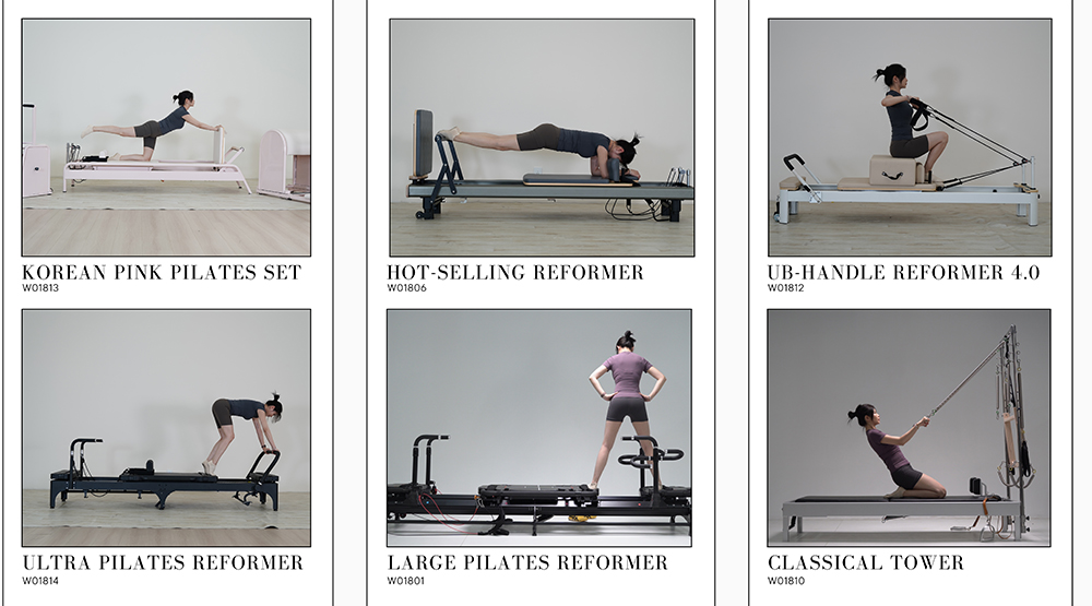 Produktlansering-upptäckt vår nya Pilates Machines Collection!