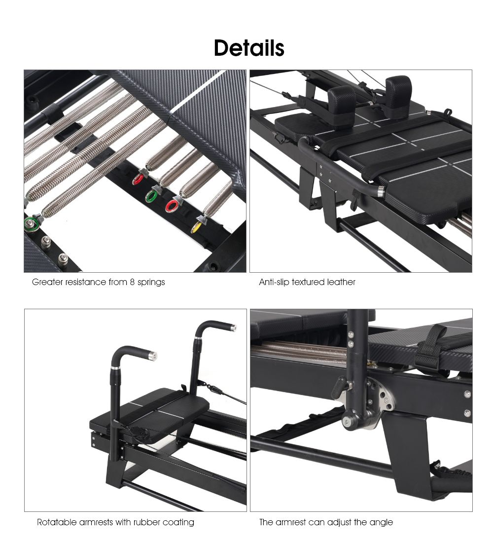 Ultra-Core Pilates Reformator Machine