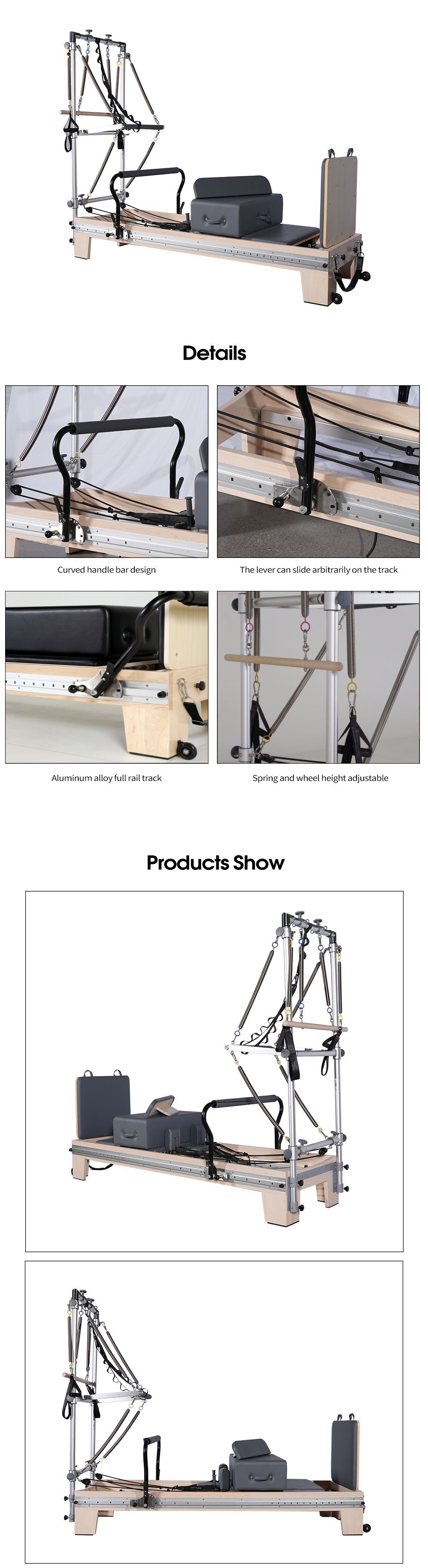 Maple Full Track Reformator Pilates Tower till bra pris