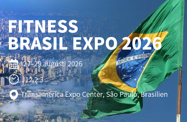 Wavar ställer ut på FITNESS BRASIL EXPO 2026 i São Paulo | Besök oss på monter J12.2.3